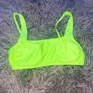 Neon Bikini Top